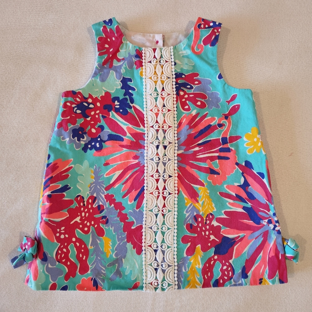 Lilly Pulitzer Baby Shift Sippin and Trippin Dress